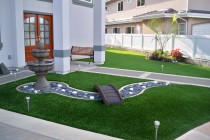 Kaneohe Hawaii residential synthetic lawn